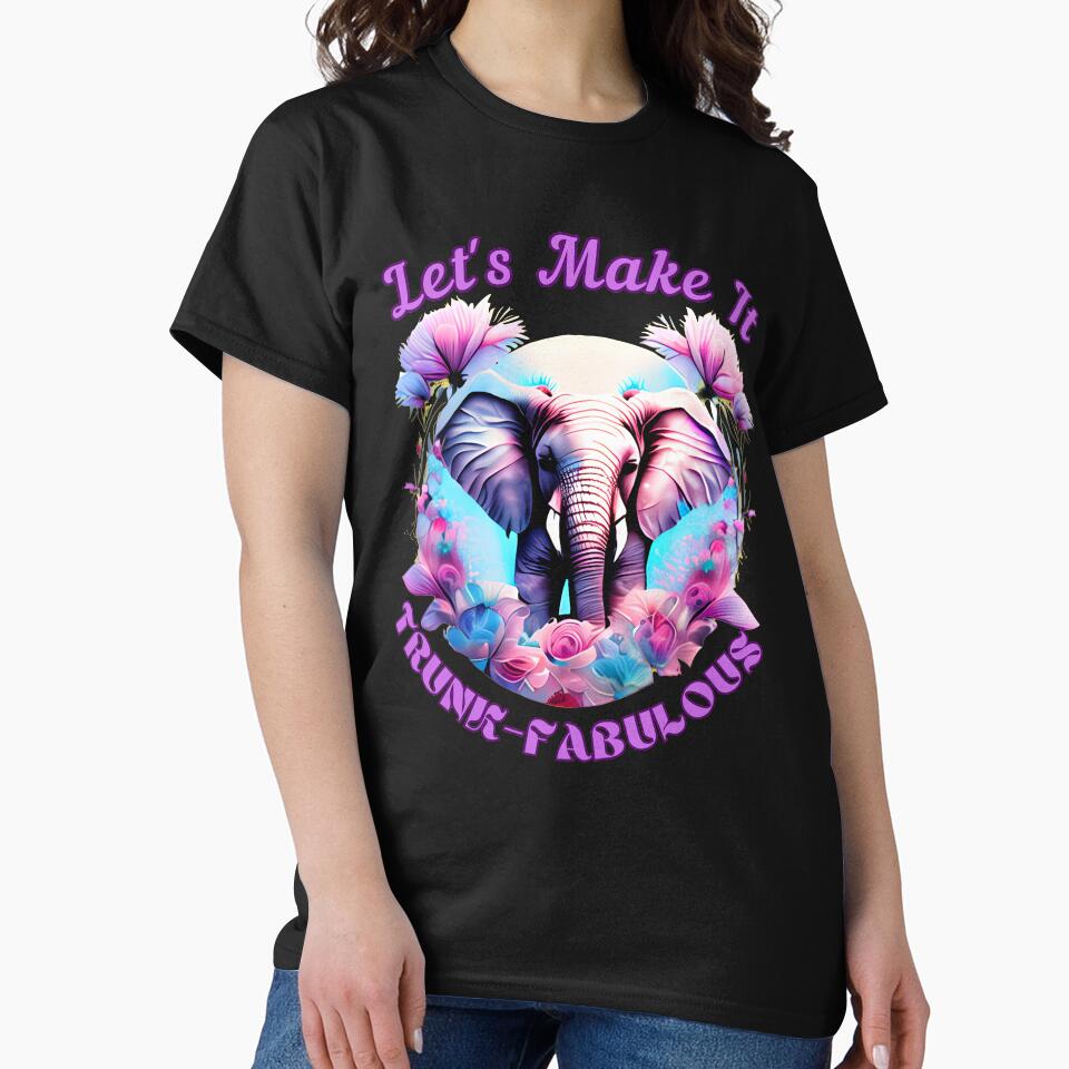 Let's Make It Trunk-Fabulous. elephant portrait by ElephantVibes