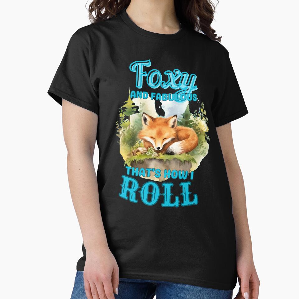Foxy And Fabulous, That's How I Roll. fox face by FoxVibes