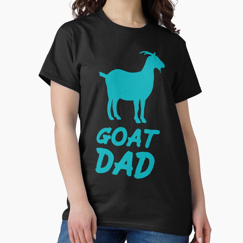 Goat Dad for Goat Lovers, Blue by Mochi-Merch