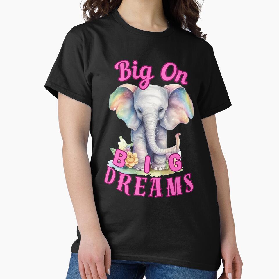 Big on Big Dreams. elephant head by ElephantVibes
