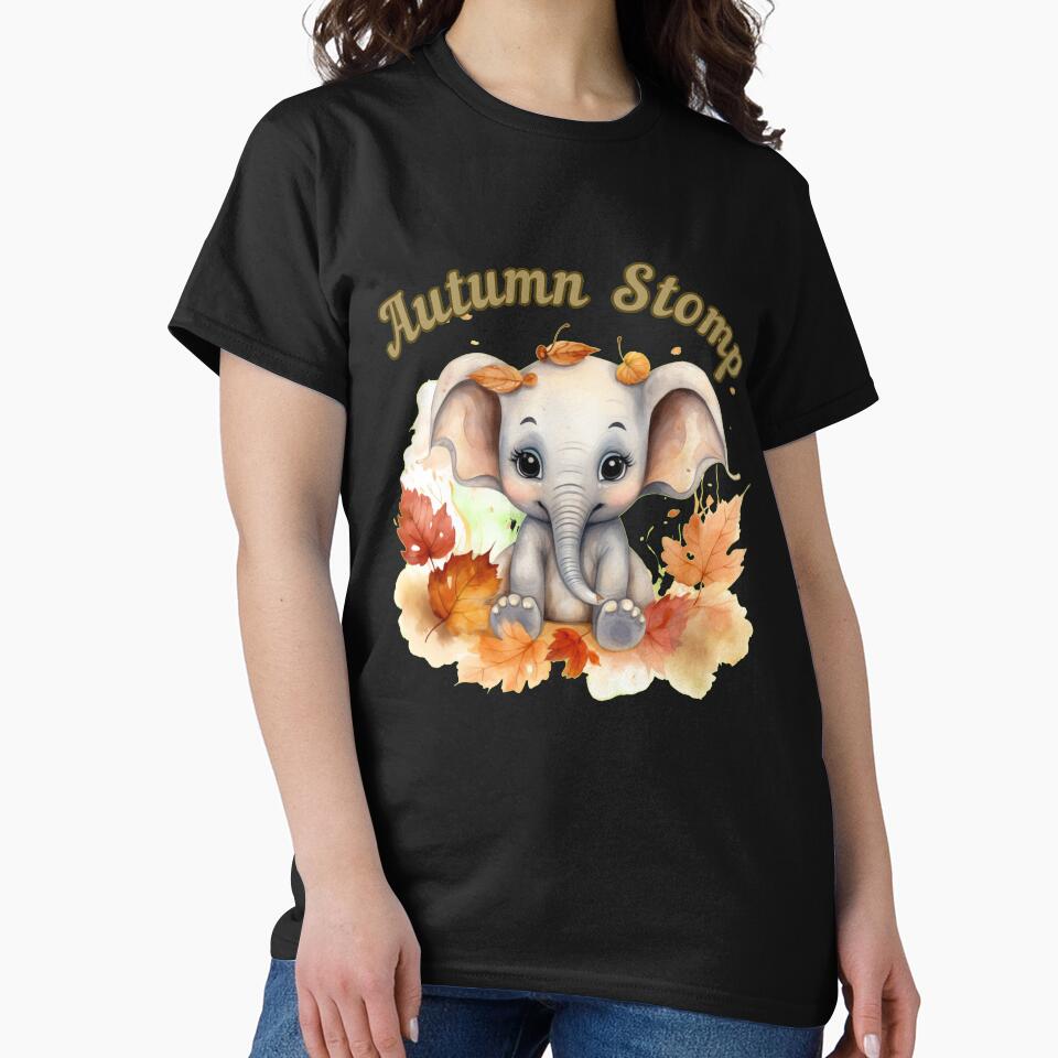 Autumn Stomp. elephant quote by ElephantVibes