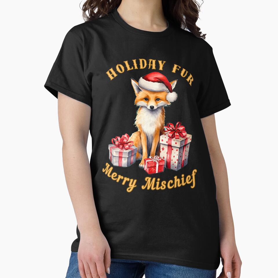 Holiday Fur, Merry Mischief. fox lover by FoxVibes