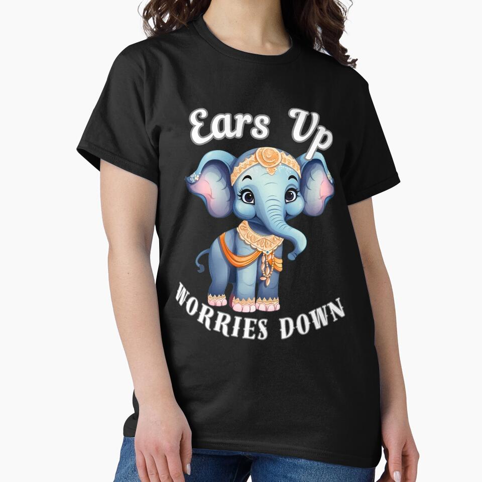 Ears Up, Worries Down by ElephantVibes
