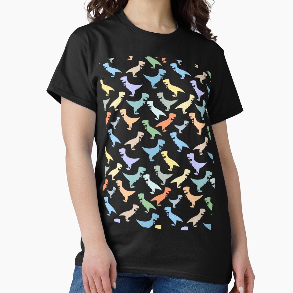 Multi colored T-Rex Design by cgroenewald