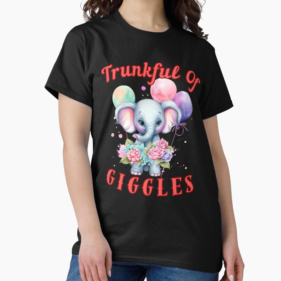 Trunkful Of Giggles. happy elephant by ElephantVibes