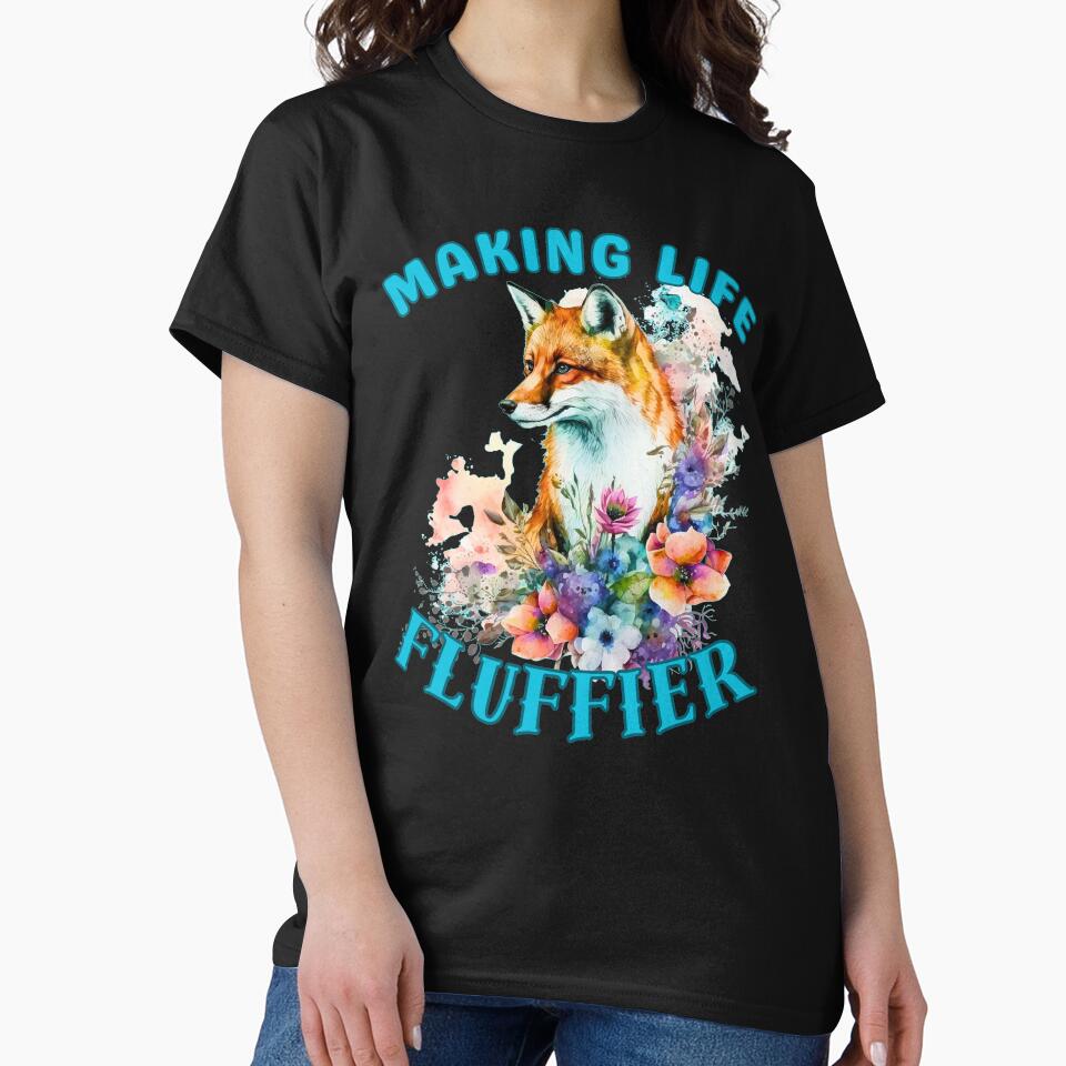 Making Life Fluffier. snow fox by FoxVibes