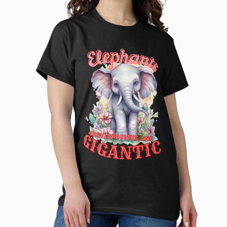 Elephants: Gray, Gracious, and Gigantic. colorful elephant by ElephantVibes