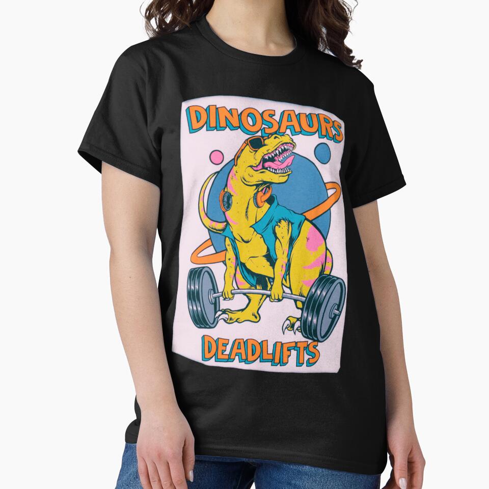 Funny deadlift dinosaur , Gift about Gym by LUX2Boutique ★★★★★