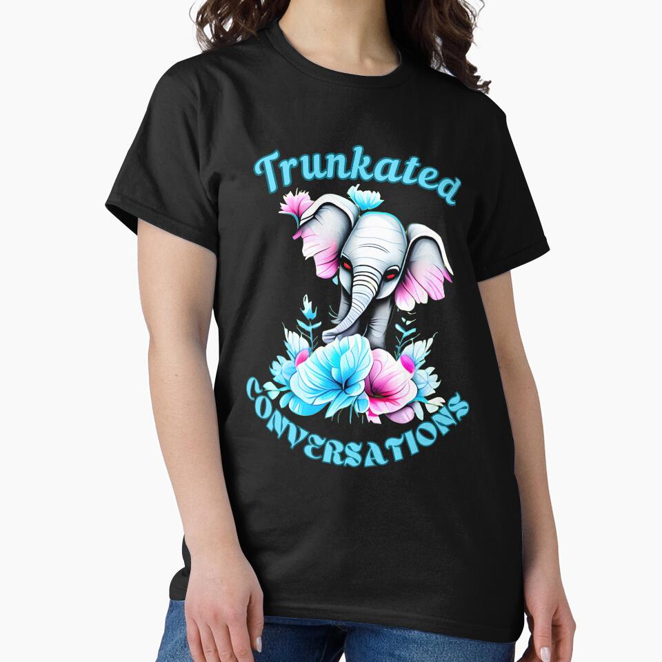 Trunkated Conversations. elephant portrait by ElephantVibes