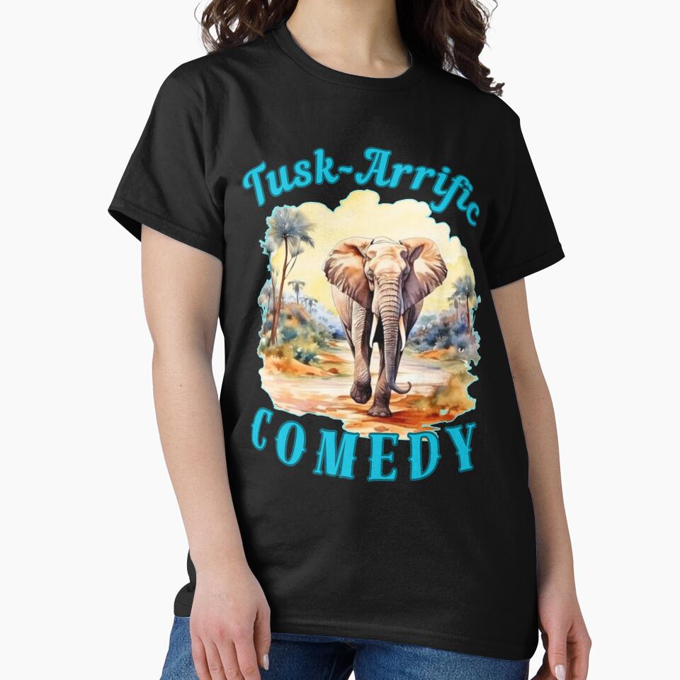 Tusk-Arrific Comedy. adorable elephant by ElephantVibes