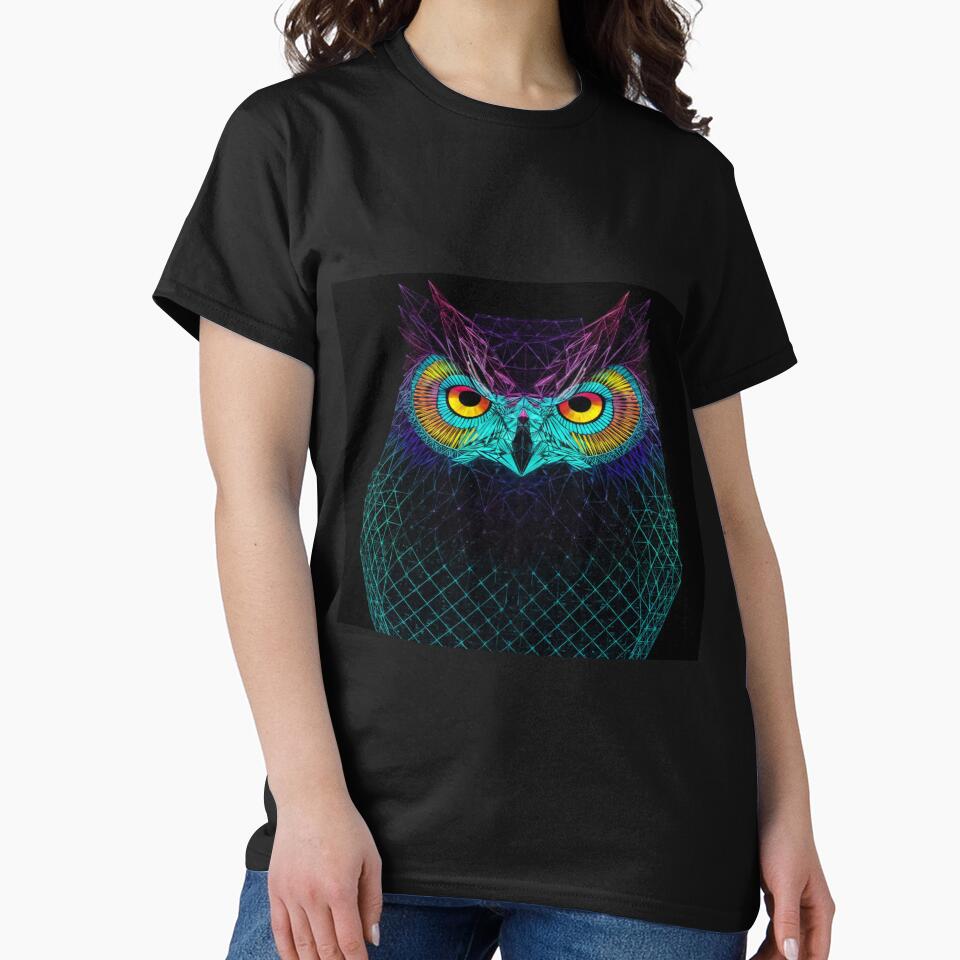 Geometric Owls by Collection de trésors