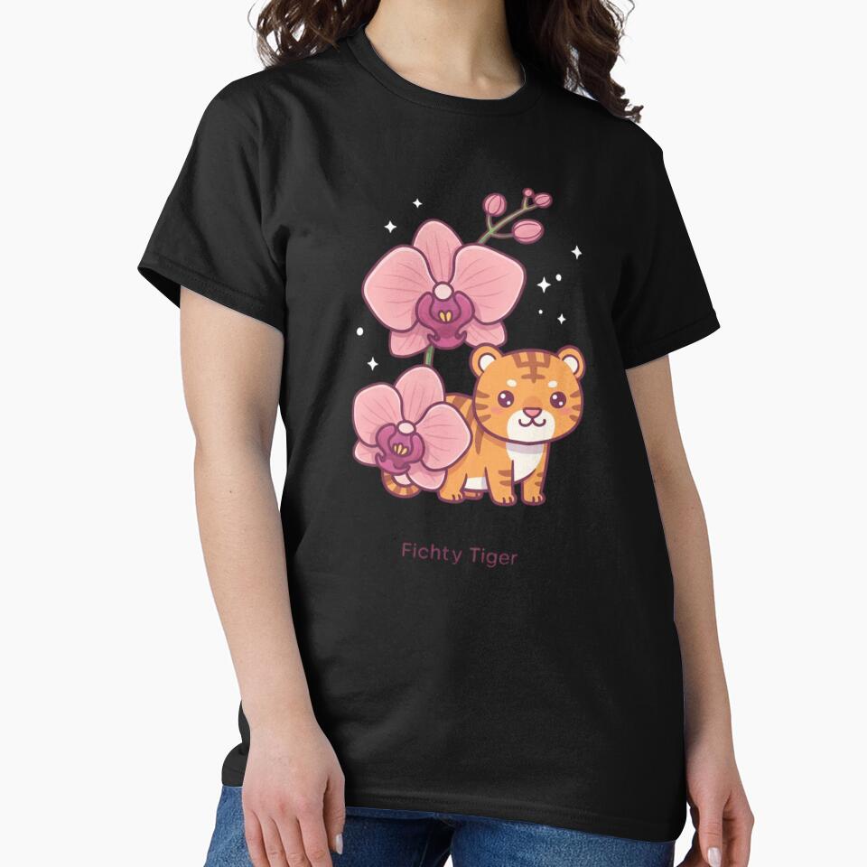 Fichty tiger classic tshirt by anandsiva2703