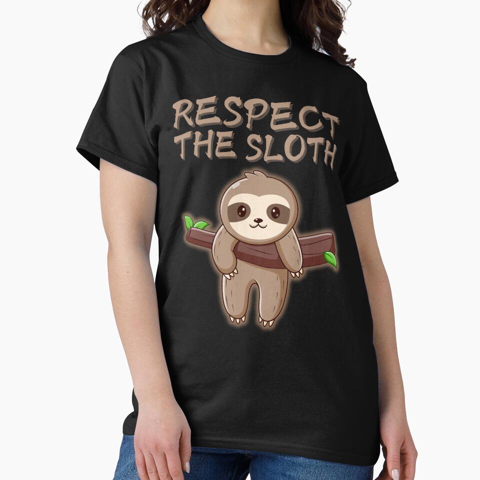 Respect The Sloth by fcbdavis