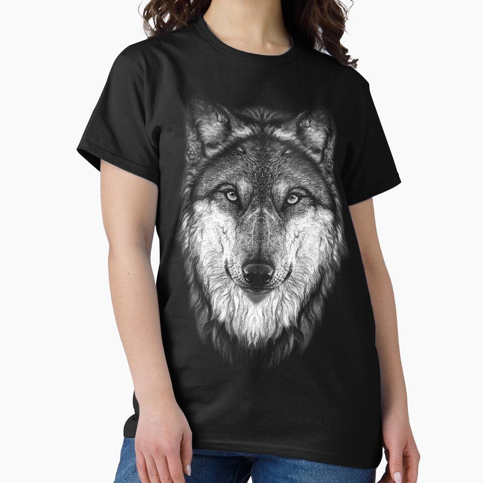 Wolf face by HEARTBEATS