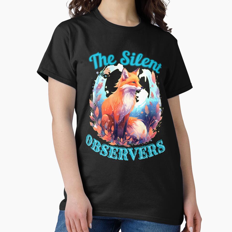 The Silent Observers. fox face by FoxVibes