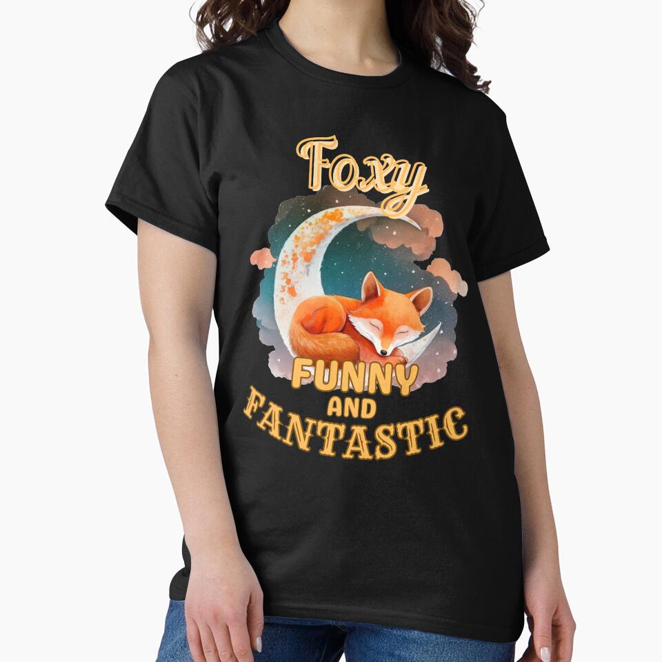 Foxy, Funny, And Fantastic. fox saying by FoxVibes