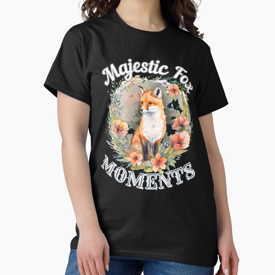 Majestic Fox Moments. fox watercolor by FoxVibes
