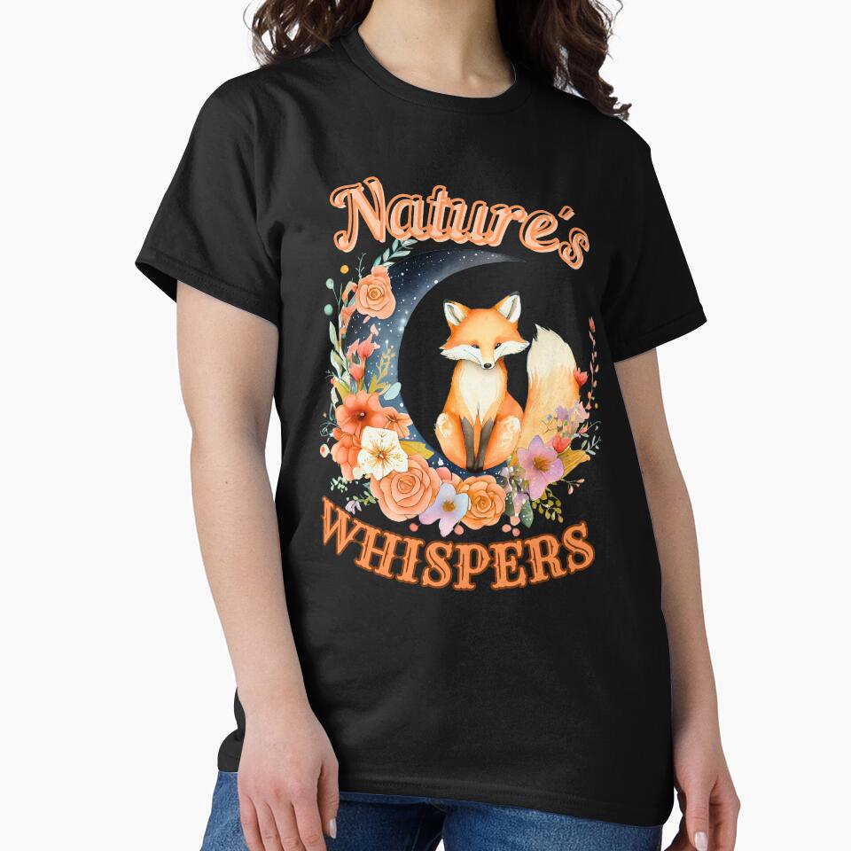 Nature's Whispers. fox watercolor by FoxVibes