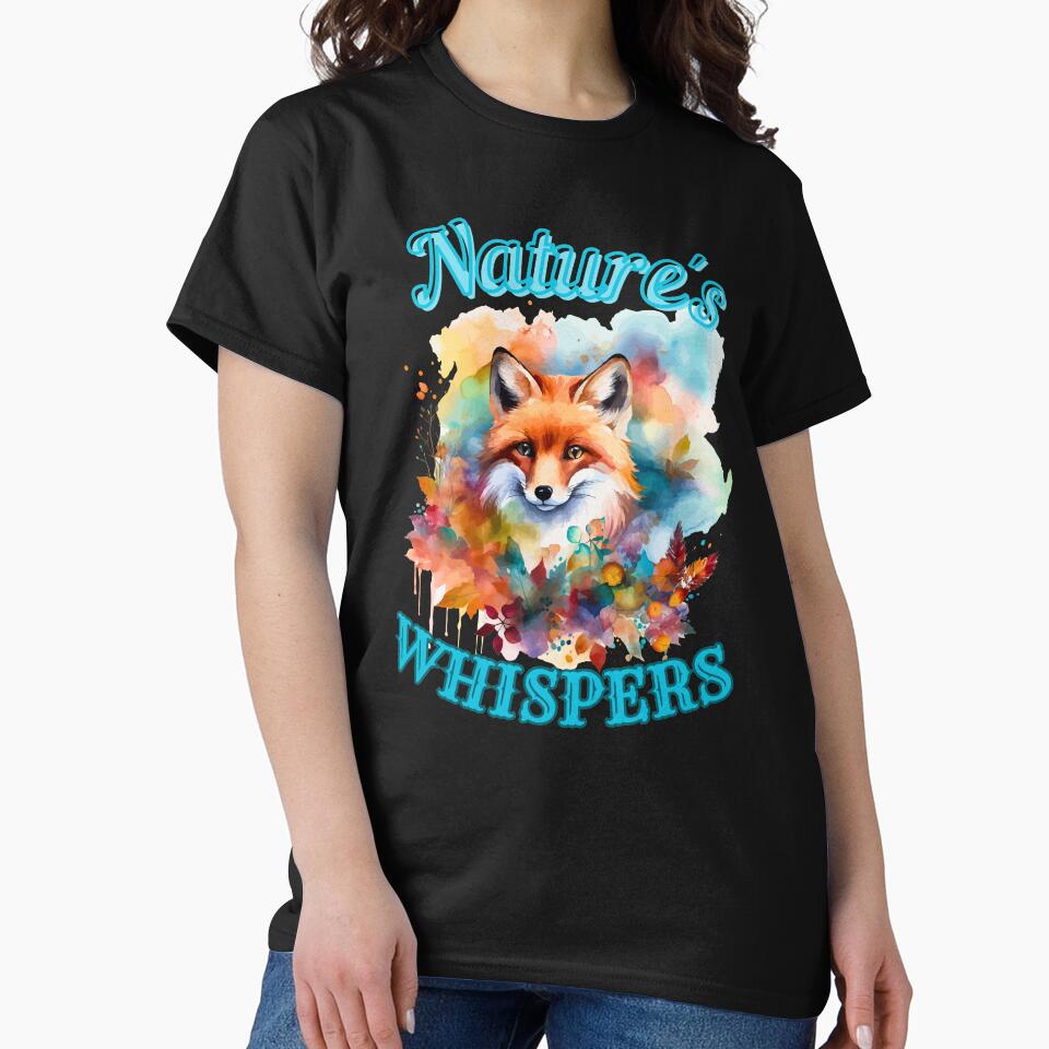 Nature's Whispers. fox face by FoxVibes