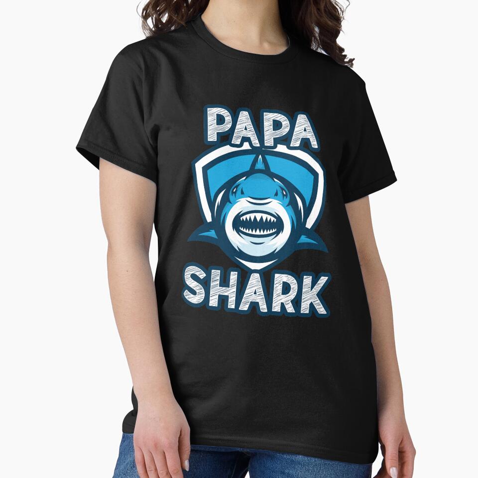 Papa Shark by Bendthetrend