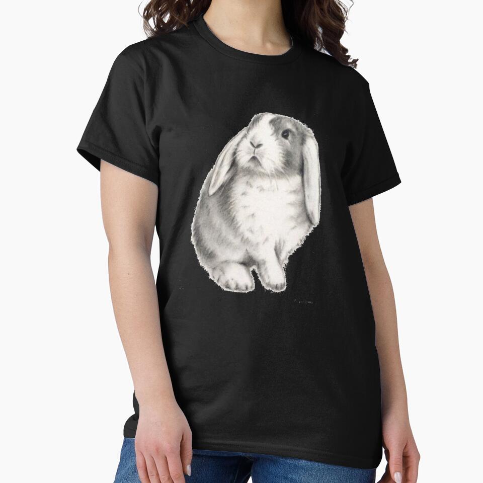 Lop Rabbit - Cute Rabbit - Rabbit Gift - Gift For Rabbit Lovers - Rabbit Shirt - Rabbit Painting by Galvanized