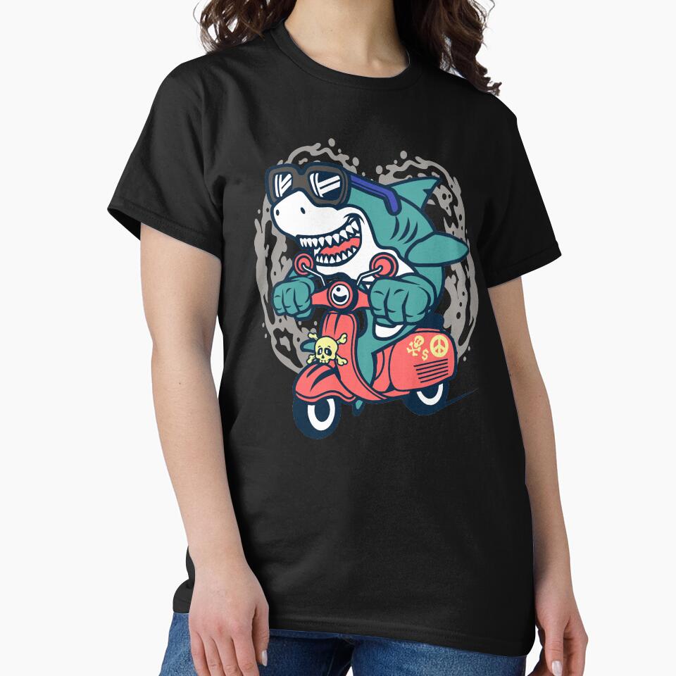 Shark Scooter by Bruno King