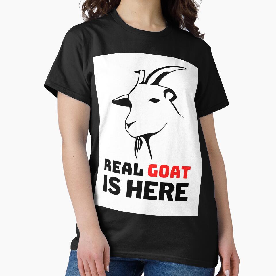 Real Goat is Here Quote Graphic by MotionWaves