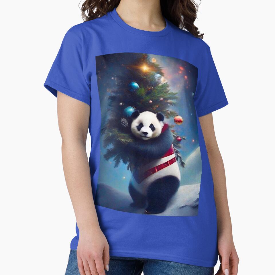 Christmas panda by M-Y-A-R-T-