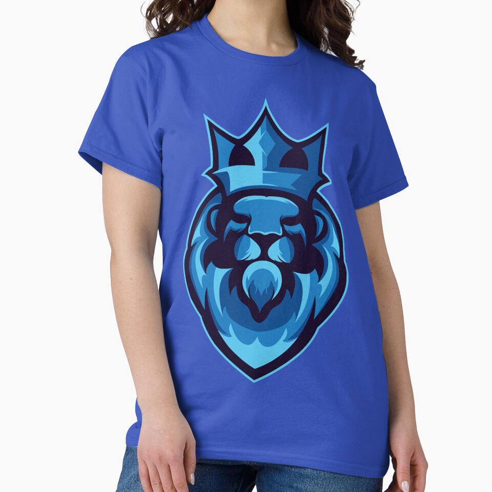 Blue King Lion by MerlinWear