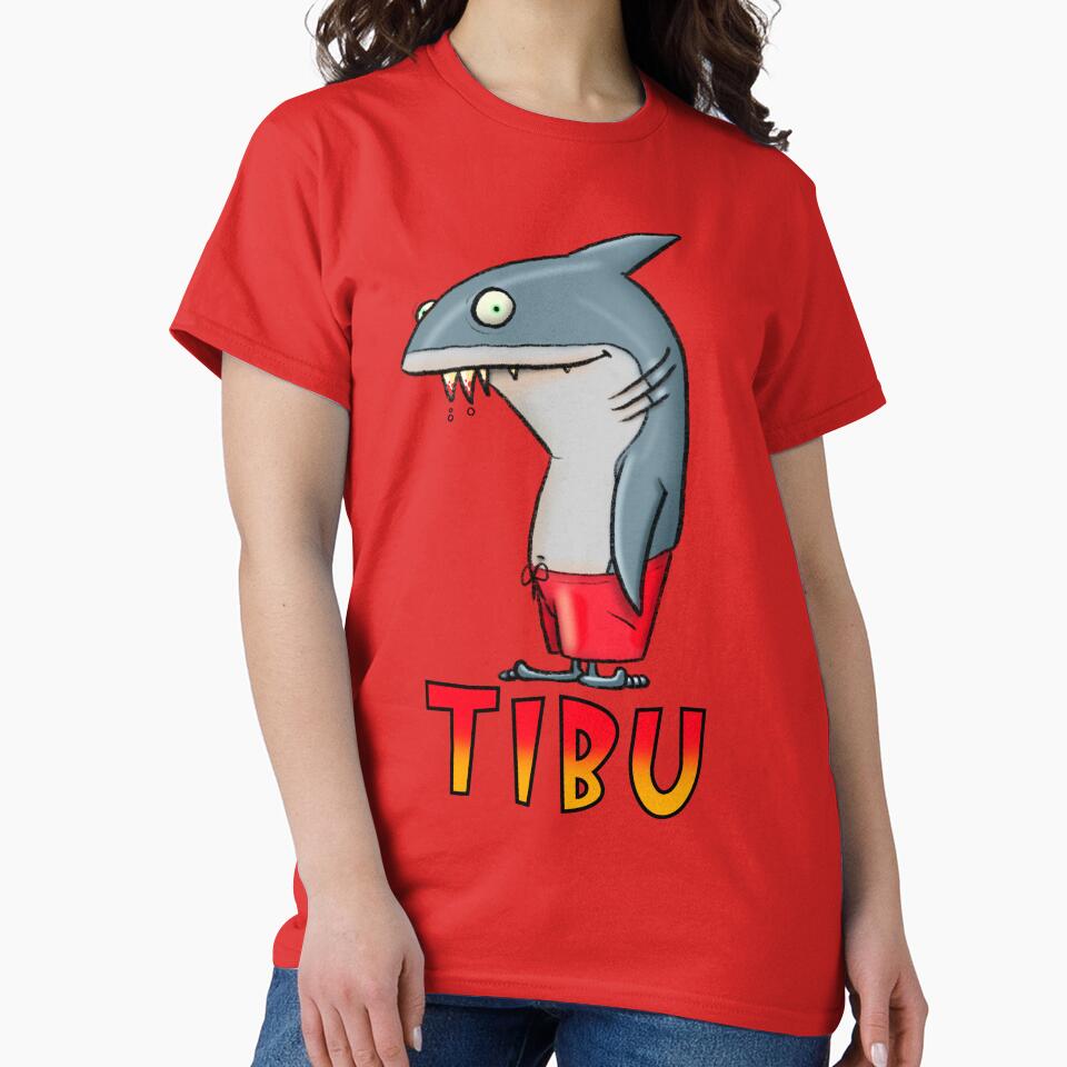 Tibu the Funky Shark by rafaellagoart