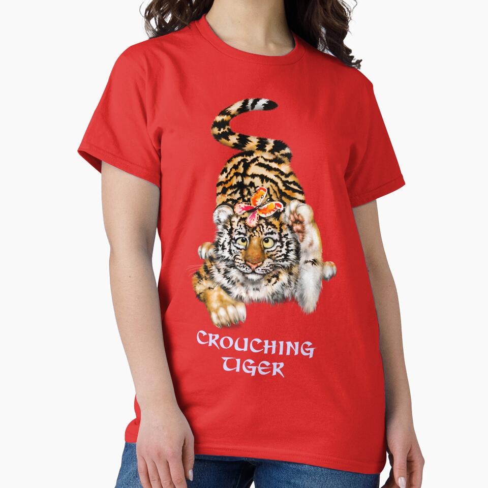 Crouching Tyger | W Cartoon Tiger Cub by Snootrac