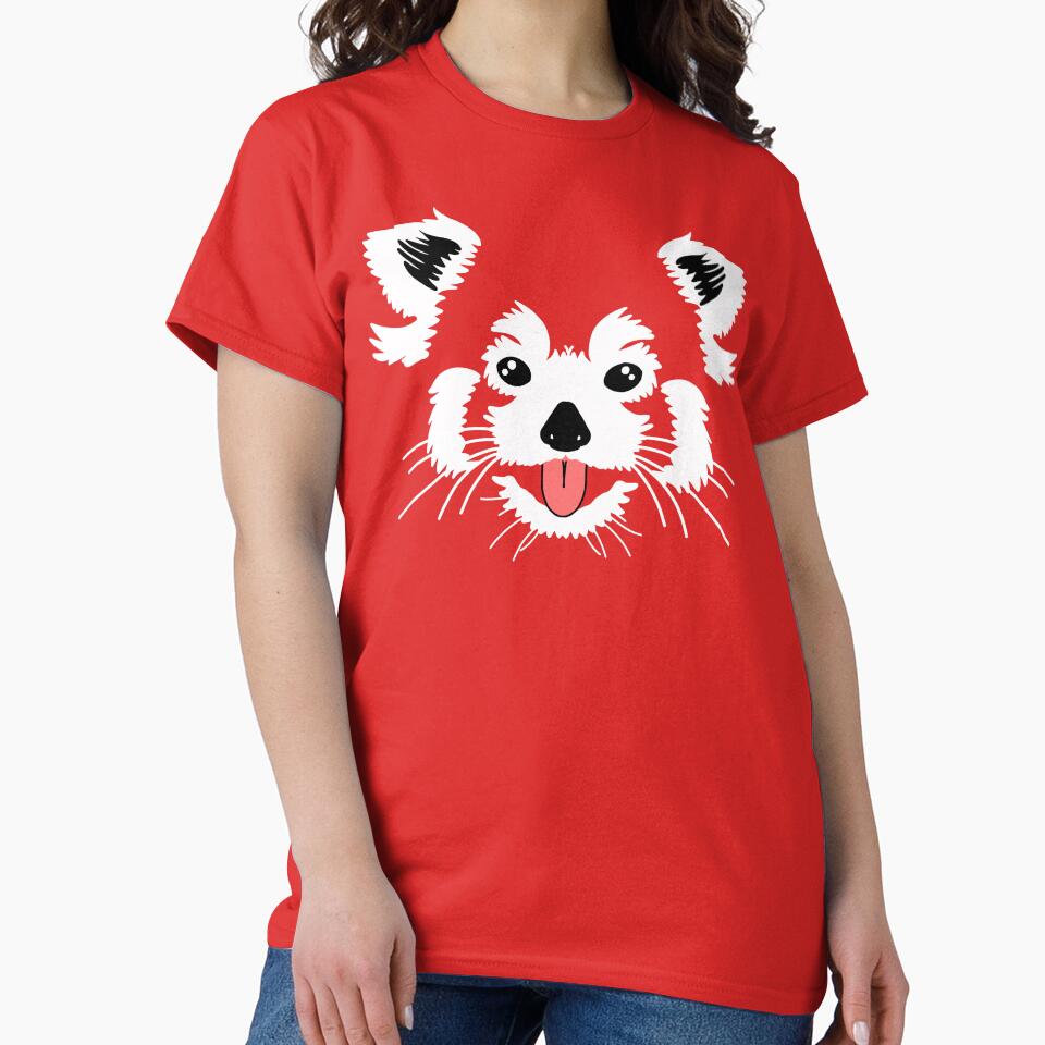 Cute Red Panda Face by SusanaDesigns