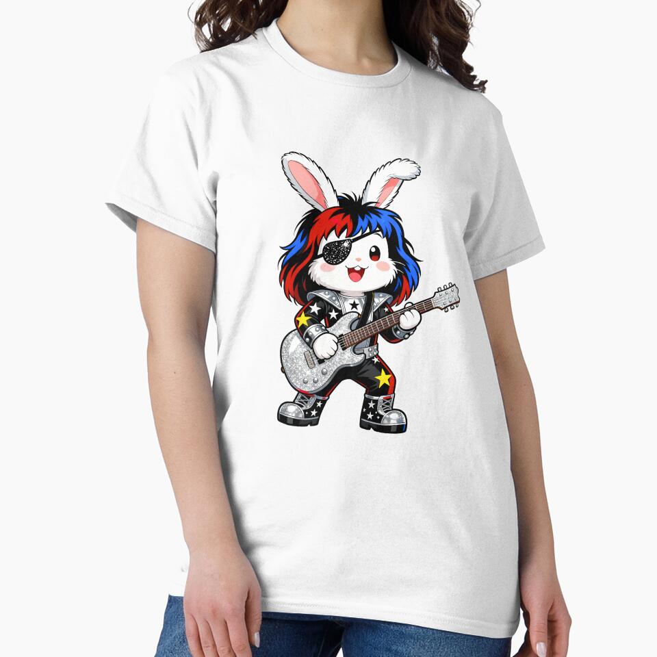 A ROCK STAR GIRL BUNNY by infinitearte