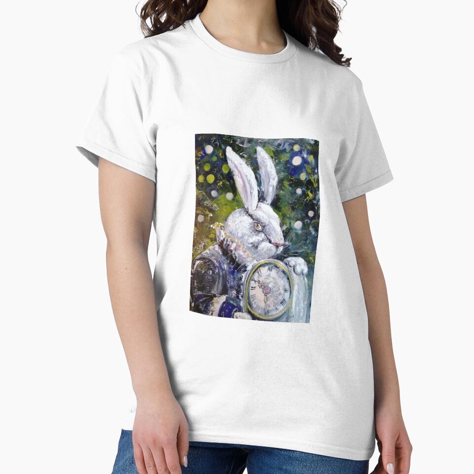 White March Rabbit from Alice in Wonderland series by Tamara Kaytmazova