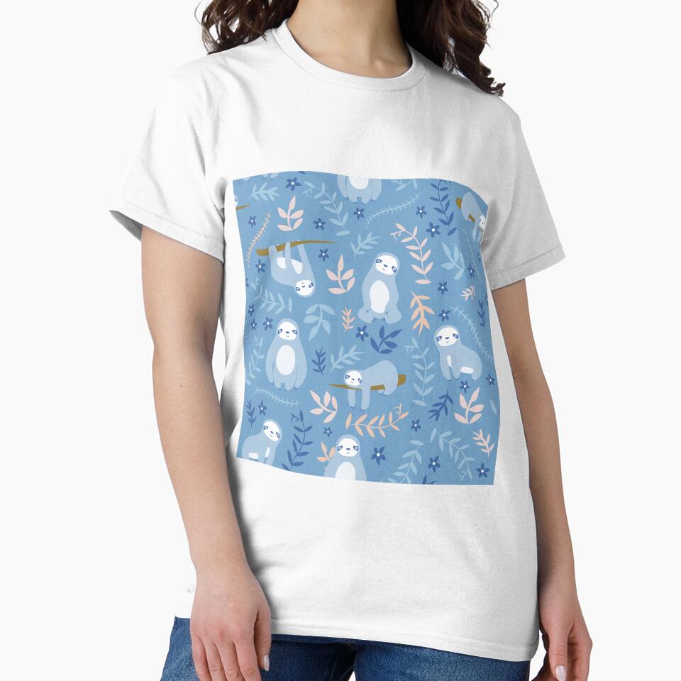 Winter Sloth Color by ArtCreations79