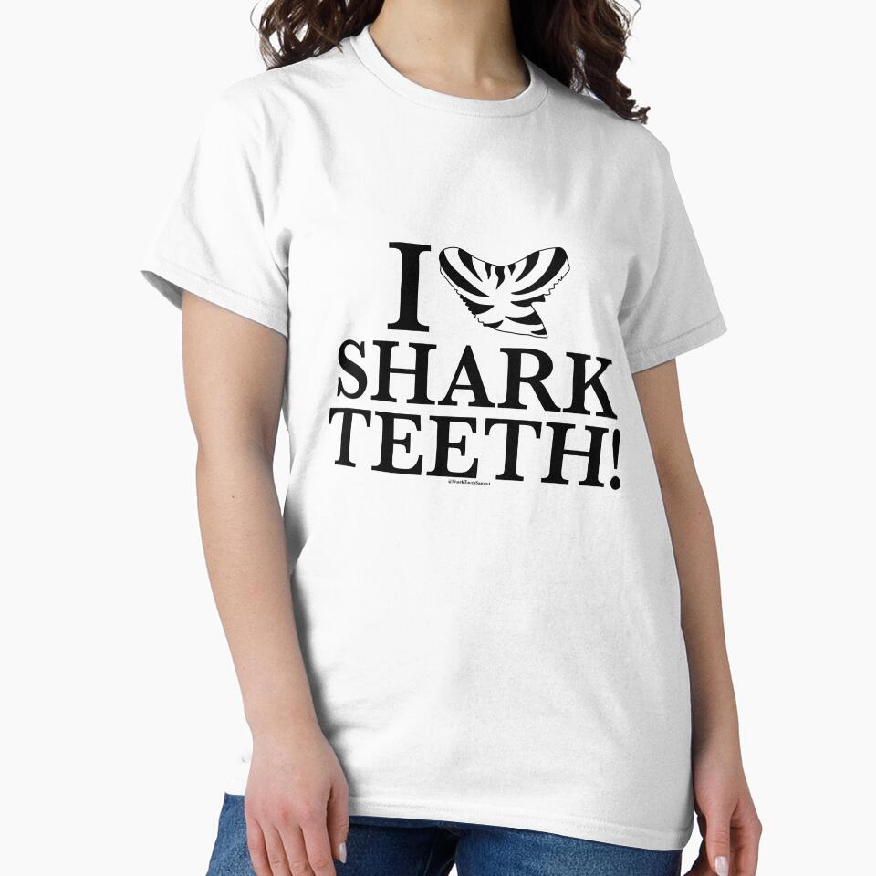 I Love Shark Teeth by SharkToothSammi
