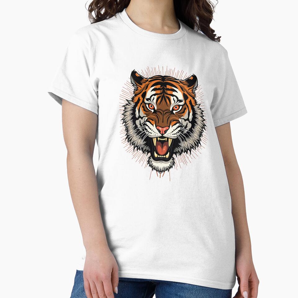 Sumatran Tiger and Amur Tiger: Rare Big Cats of the Jungle by VibeTCreations