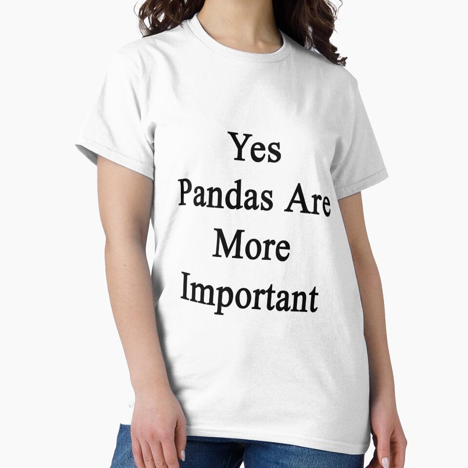 Yes Pandas Are More Important by supernova23