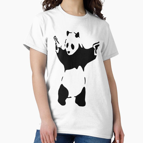 Banksy Panda by ShopArtBigBrot