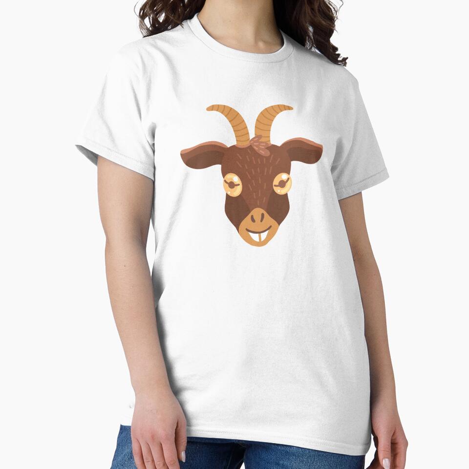 Happy goat face by jasmineberry