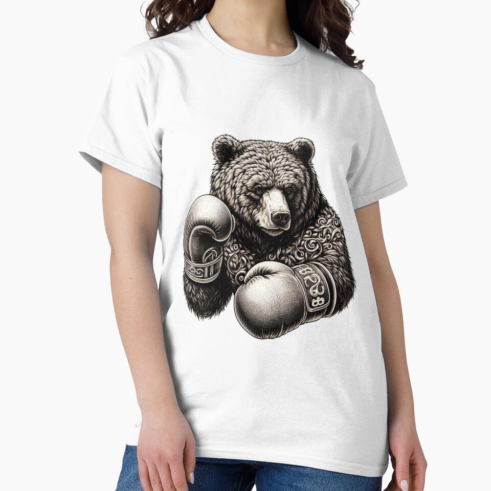 Boxing Bear Fighter Combat Stand by Martial-Art-23