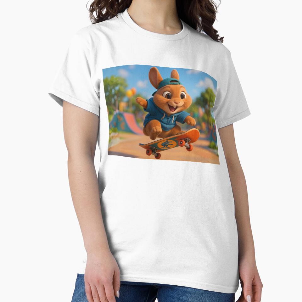 Skater Rex Rabbit by Sillytoe