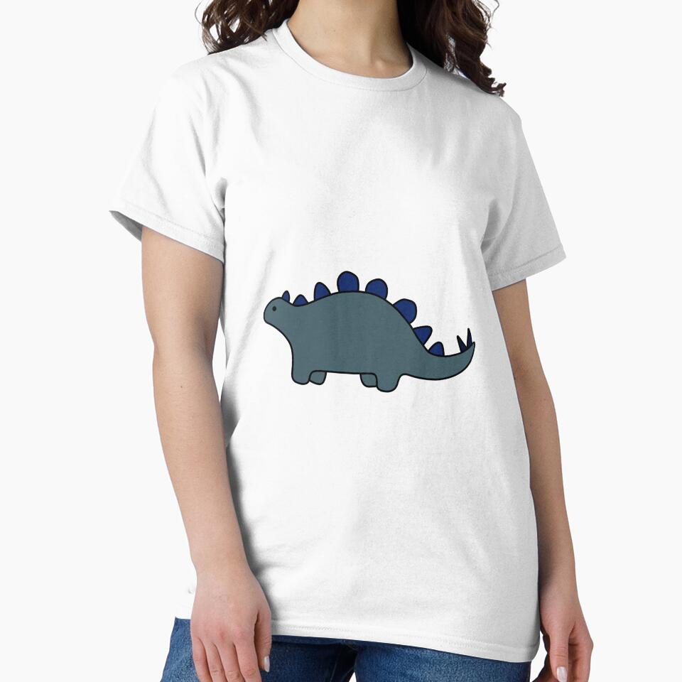 Dark blue dinosaur by trippyzipp