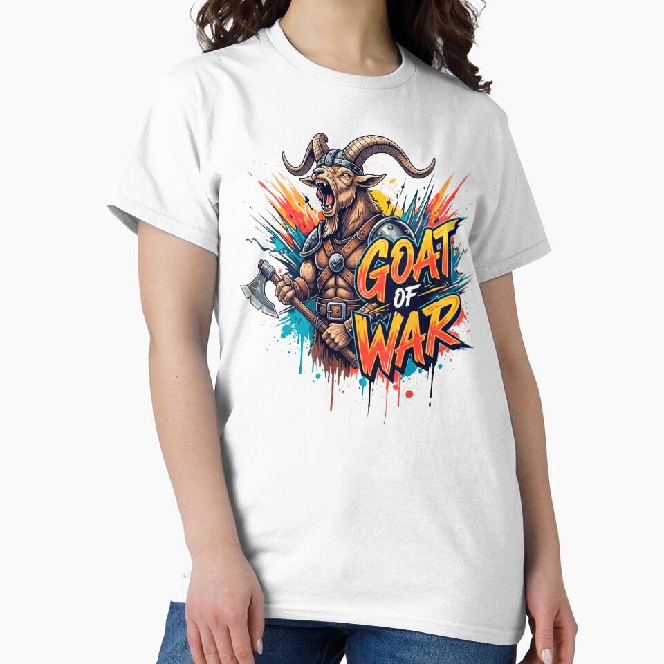Goat of War Funny Viking God of War Parody by SholoStudio