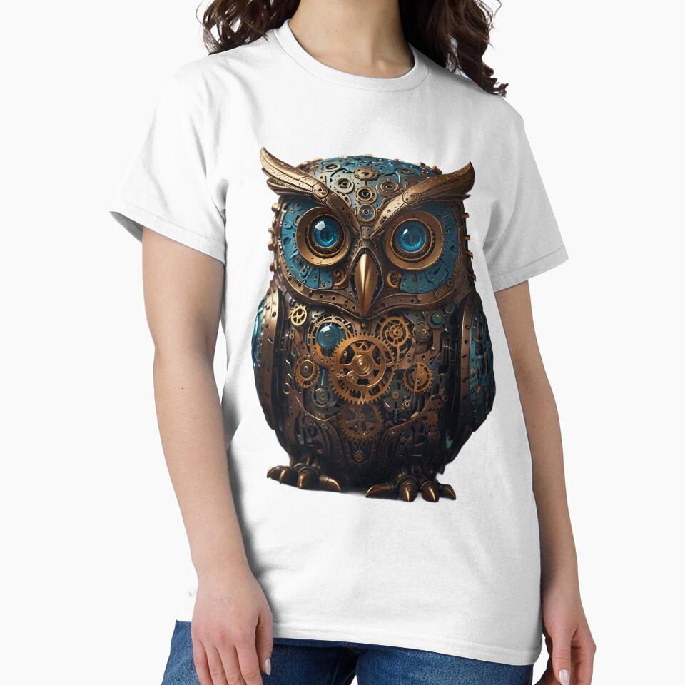 steampunk owl by Fantasy-Vibes
