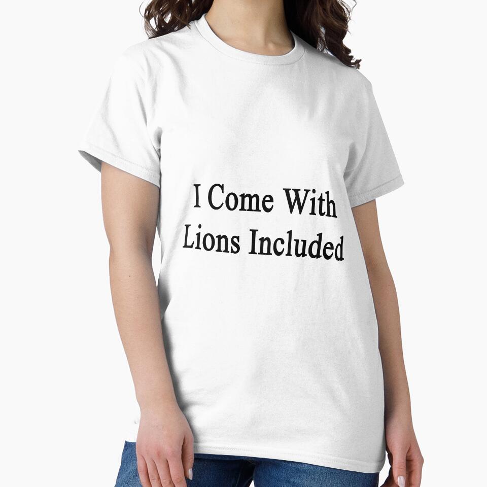 I Come With Lions Included by supernova23