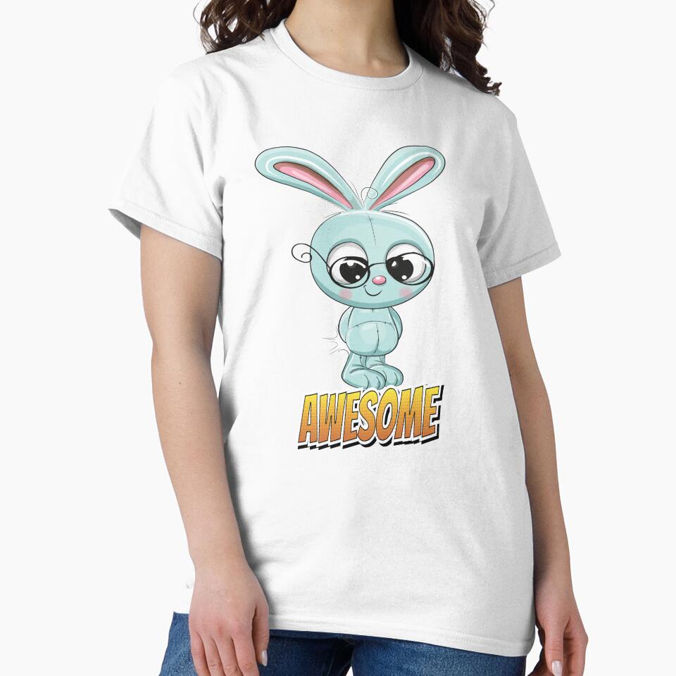 Bunny Rabbit Awesome Cute Kawaii Cartoon by FiveNiches