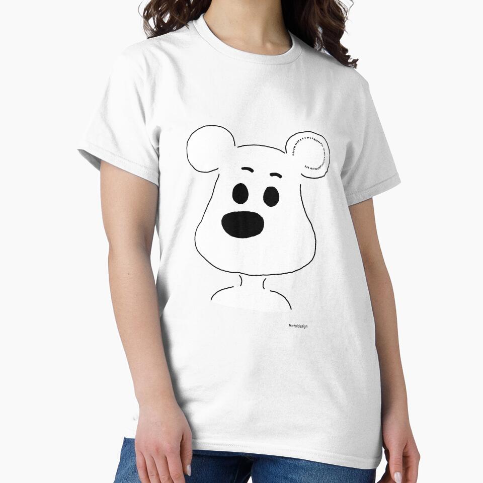 Cartoon White Bear by MATAL