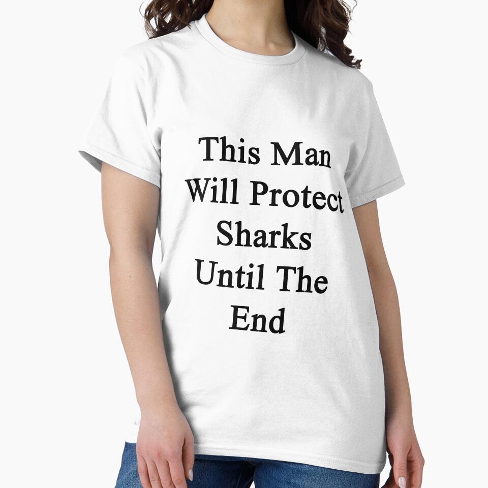 This Man Will Protect Sharks Until The End by supernova23