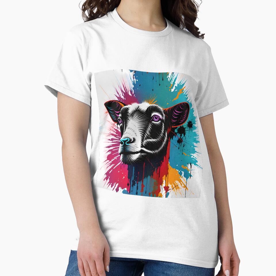 colorful goat by ZenStickConcept